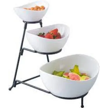 Polished Salad Stand